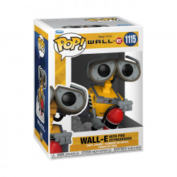 WALL-E WITH FIRE EXTINGUISHER WALL-E FIGURINE POP MOVIES VINYL 9 CM