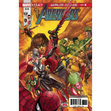 AVENGERS 674 LEG
