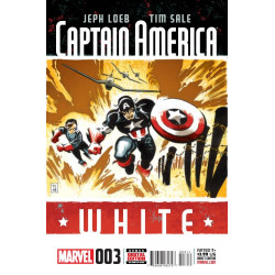 CAPTAIN AMERICA WHITE 3 (OF 5)