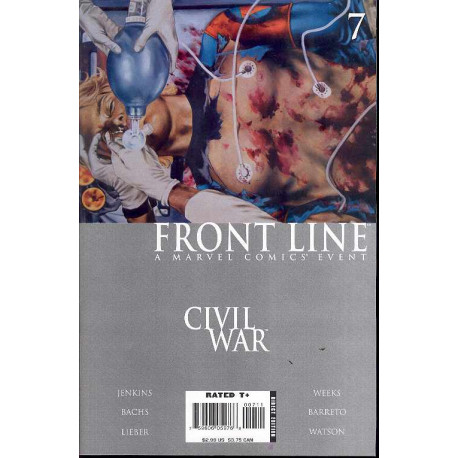 CIVIL WAR FRONT LINE 7 OF 11