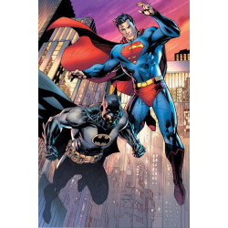 BATMAN SUPERMAN WORLD S FINEST 1 JIM LEE CARDSTOCK VARIANT