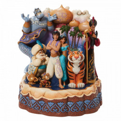 CARVED BY HEART ALADDIN DISNEY TRADITIONS 19 CM