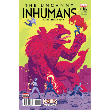 UNCANNY INHUMANS 1.MU