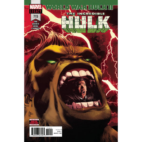 INCREDIBLE HULK 715 LEG