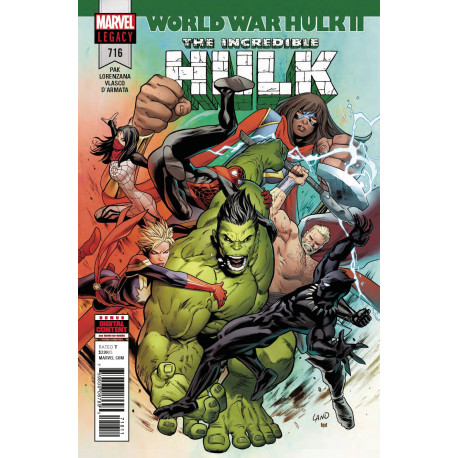 INCREDIBLE HULK 716 LEG