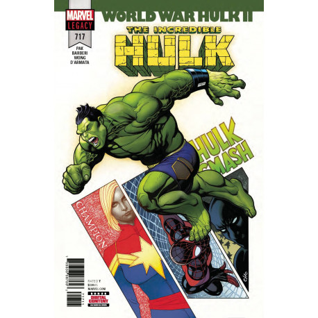 INCREDIBLE HULK 717 LEG
