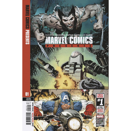 MARVEL COMICS PRESENTS 1 2ND PTG LAND VAR