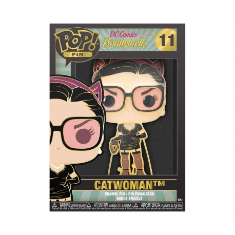 CATWOMAN DC COMICS POP PIN S EMAILLE 10 CM