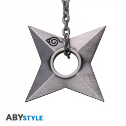 PORTE-CLES 3D SHURIKEN KONOHA NARUTO SHIPPUDEN
