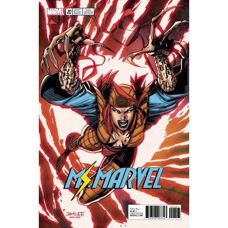 MS MARVEL 20 X-MEN CARD VAR
