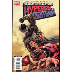 SQUADRON SUPREME HYPERION VS NIGHTHAWK 1 OF 4