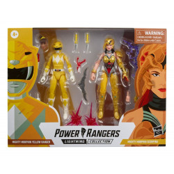 MIGHTY MORPHIN YELLOW RANGER VS MIGHTY MORPHIN SCORPINA