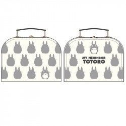 VALISETTE SILHOUETTE TOTORO GRIS - MON VOISIN TOTORO