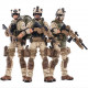 JOY TOY US ARMY DELTA FORCE FIGURE 3 PACK 10 CM