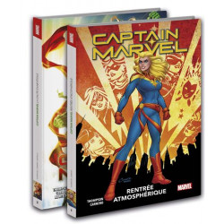 CAPTAIN MARVEL PACK DECOUVERTE T01 & T02