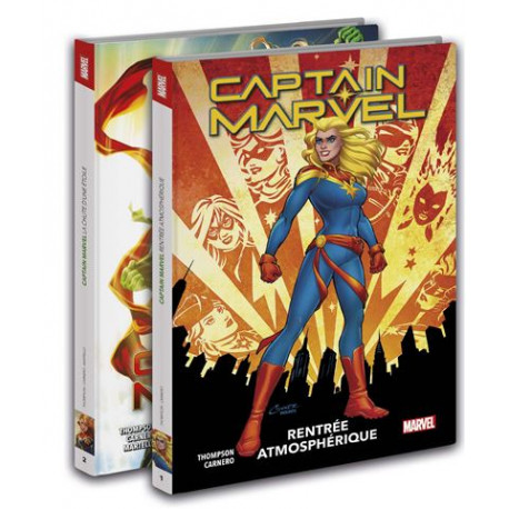 CAPTAIN MARVEL PACK DECOUVERTE T01 & T02