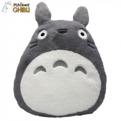 COUSSIN NAKAYOSHI TOTORO GRIS - MON VOISIN TOTORO
