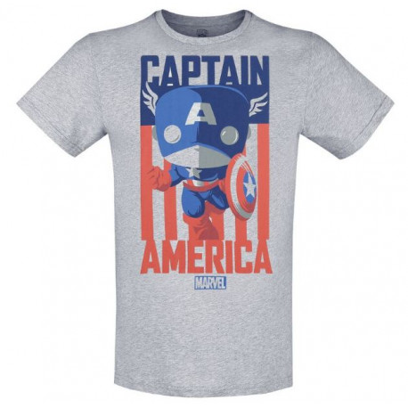 FUNKO TEE CAPTAIN AMERICA TAILLE L