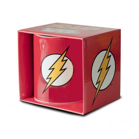 DC COMICS FLASH LOGO BOXED MUG