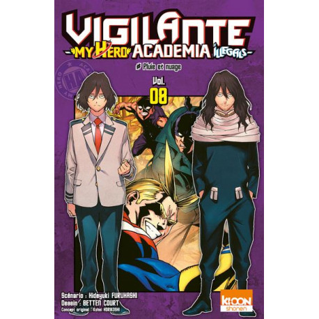 VIGILANTE - MY HERO ACADEMIA ILLEGALS T08 - VOL08