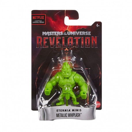 METALLIC WHIPLASH MASTERS OF THE UNIVERSE ETERNIA MINI FIGURINE 2022 8 CM
