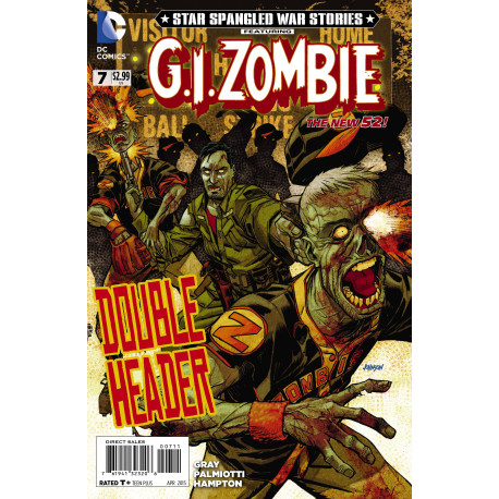 STAR SPANGLED WAR STORIES GI ZOMBIE 7