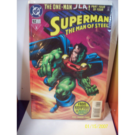 SUPERMAN THE MAN OF STEEL 92 (001)