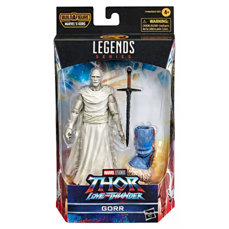 GORR THOR LOVE AND THUNDER MARVEL LEGENDS SERIES FIGURINE 2022 MARVEL'S KORG BAF 15 CM