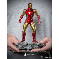 IRON MAN ULTIMATE THE INFINITY SAGA STATUE BDS ART 24 CM
