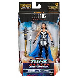 KING VALKYRIE THOR LOVE AND THUNDER MARVEL LEGENDS SERIES FIGURINE 2022 MARVEL S KORG 15 CM