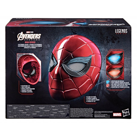 IRON SPIDER CASQUE ELECTRONIQUE AVENGERS ENDGAME MARVEL LEGENDS SERIES