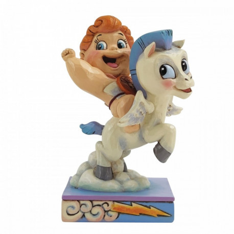 PEGASUS AND HERCULES STATUE DISNEY TRADITIONS 14 CM
