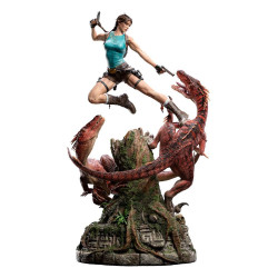 LARA CROFT THE LOST VALLEY TOMB RAIDER STATUE 80 CM