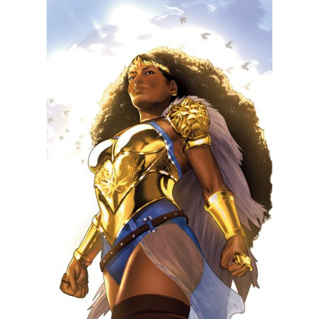 NUBIA QUEEN OF THE AMAZONS 2 OF 4 CVR B TAURIN CLARKE CARD STOCK VAR