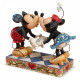 MICKEY AND MINNIE STATUE SMOOCH FOR MY SWEETIE 16 CM