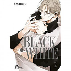 BLACK OR WHITE - TOME 02 - LIVRE (MANGA) - YAOI - HANA COLLECTION