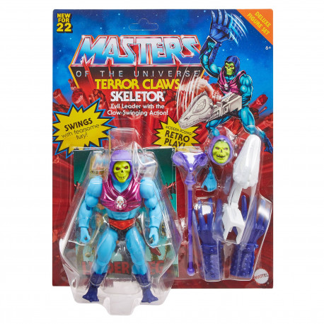 TERROR CLAWS SKELETOR MASTERS OF THE UNIVERSE ORIGINS DELUXE FIGURINE 2022 14 CM