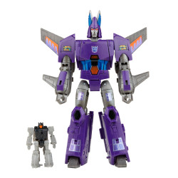CYCLONUS & NIGHTSTICK TRANSFORMERS GENERATIONS SELECTS VOYAGER CLASS FIGURINE 18 CM
