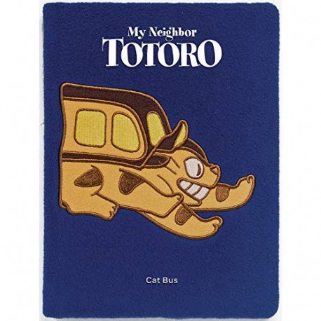 MON VOISIN TOTORO CAT BUS PLUSH JOURNAL