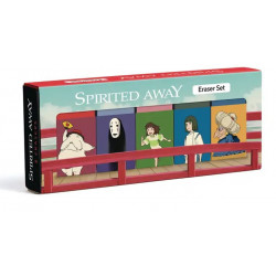 SPIRITED AWAY 5PC BOXED ERASER SET