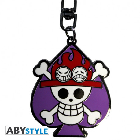 SKULL ACE ONE PIECE - PORTE-CLES