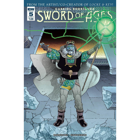 SWORD OF AGES 5 CVR A RODRIGUEZ