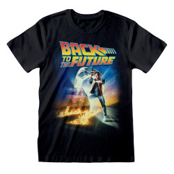 BACK TO THE FUTURE POSTER T-SHIRT TAILLE L