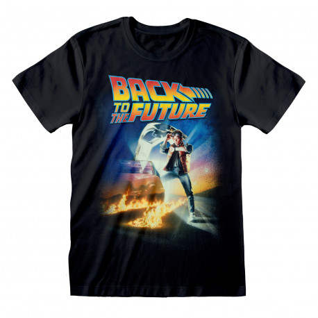 BACK TO THE FUTURE POSTER T-SHIRT TAILLE L