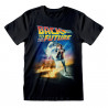 BACK TO THE FUTURE POSTER T-SHIRT TAILLE L