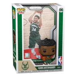 GIANNIS ANTETOKOUNMPO NBA TRADING CARD POP BASKETBALL VINYL FIGURINE 9 CM