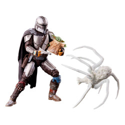 MANDALORIAN AND GROGU MALDO KREIS STAR WARS THE MANDALORIAN BLACK SERIES FIGURINES 2021 15 CM