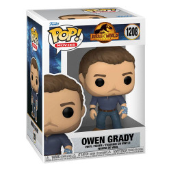 OWEN GRADY JURASSIC WORLD 3 POP MOVIES VINYL FIGURINE 9 CM