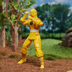 MIGHTY MORPHIN POWER RANGERS LIGHTNING COLLECTION ACTION FIGURE NINJA YELLOW RANGER 15 CM