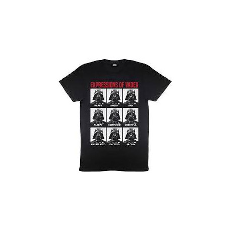 STAR WARS EXPRESSIONS OF VADER T-SHIRT TAILLE L